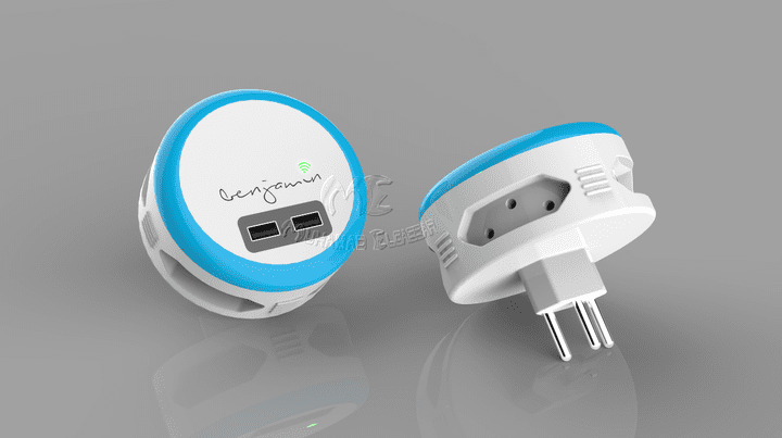 Electric charger  with USB