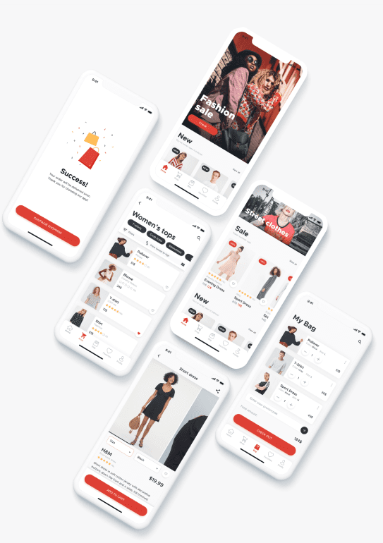 E-commerce mobile application