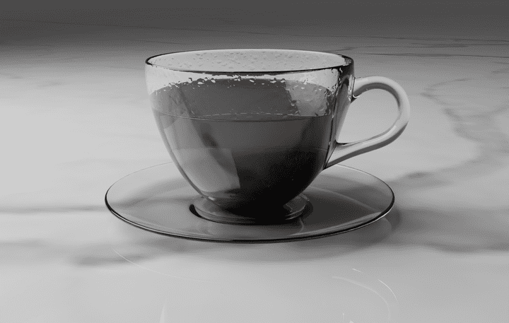 (3D modeling ( coffee cup