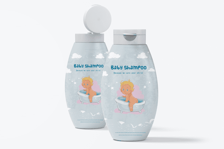 baby shampoo bottle