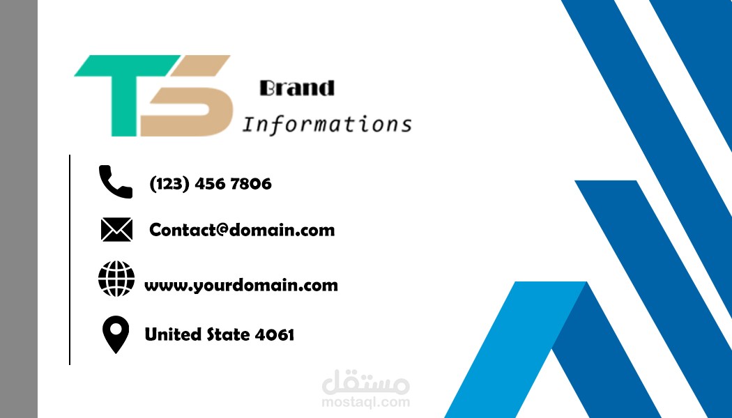 تصميم بزنس كارد Business card