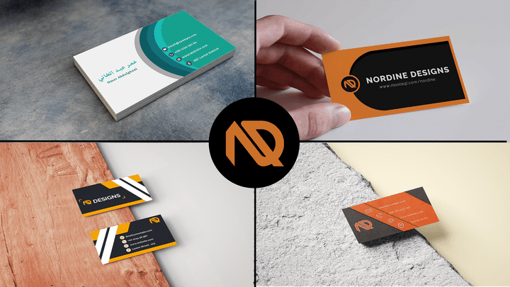 مجموعة بيزنس كارد من تصميمي Business Card Designs