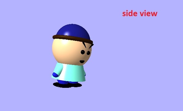 3D game development 3D character using openGL and C++programming