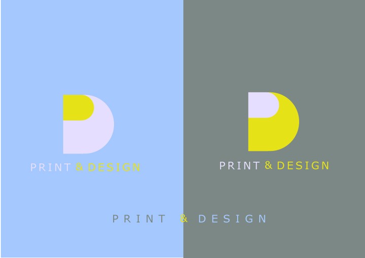 print&design logo design