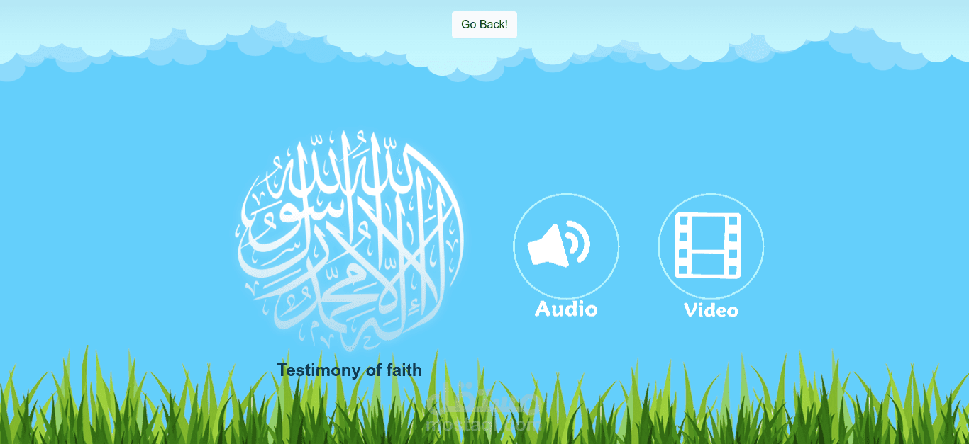 Testimony of faith