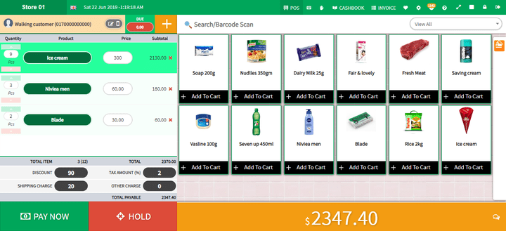 POS - Point of Sale with Stock Management System