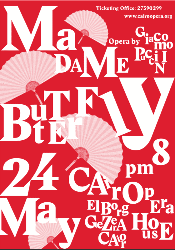 poster and ticket for an opera