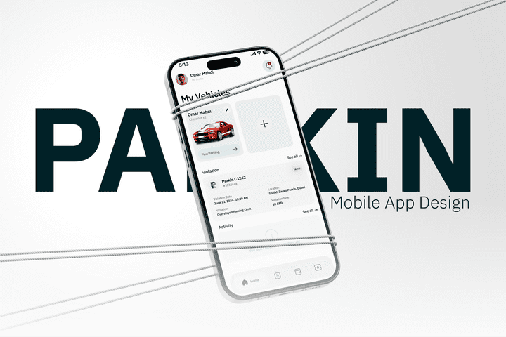 Parkin App - UI / UX Design