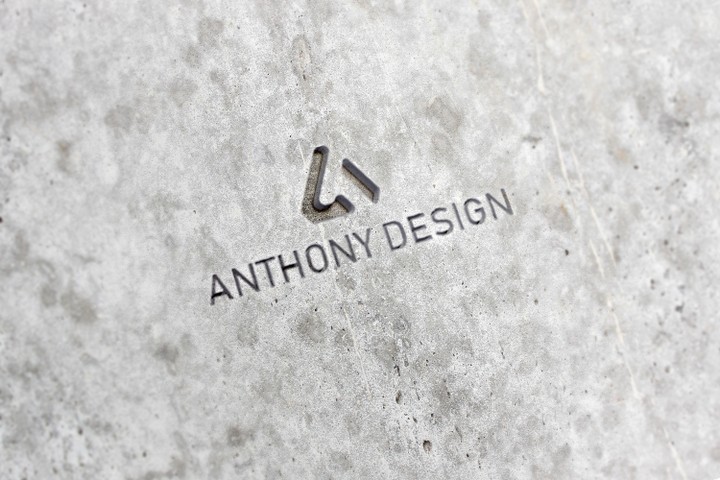 Logo and visual identity of Anthony Design