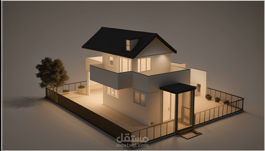 3d house model