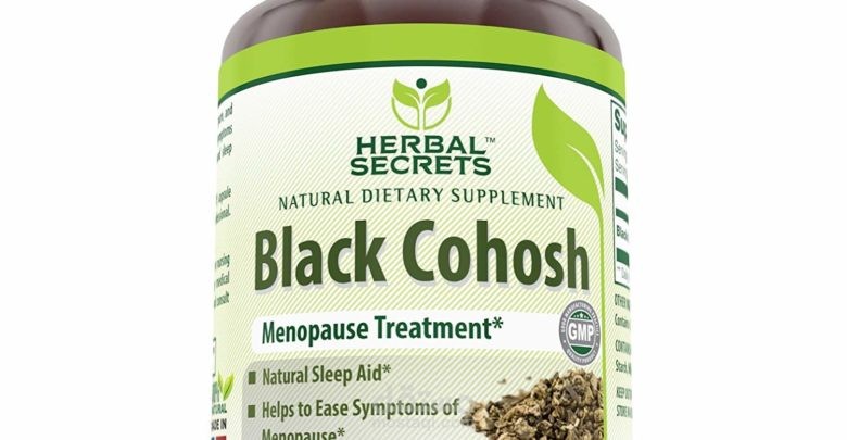 سعر ومواصفات كبسولات كوهوش الأسود BLACK COHOSH لسن اليأس وتغيرات المزاج