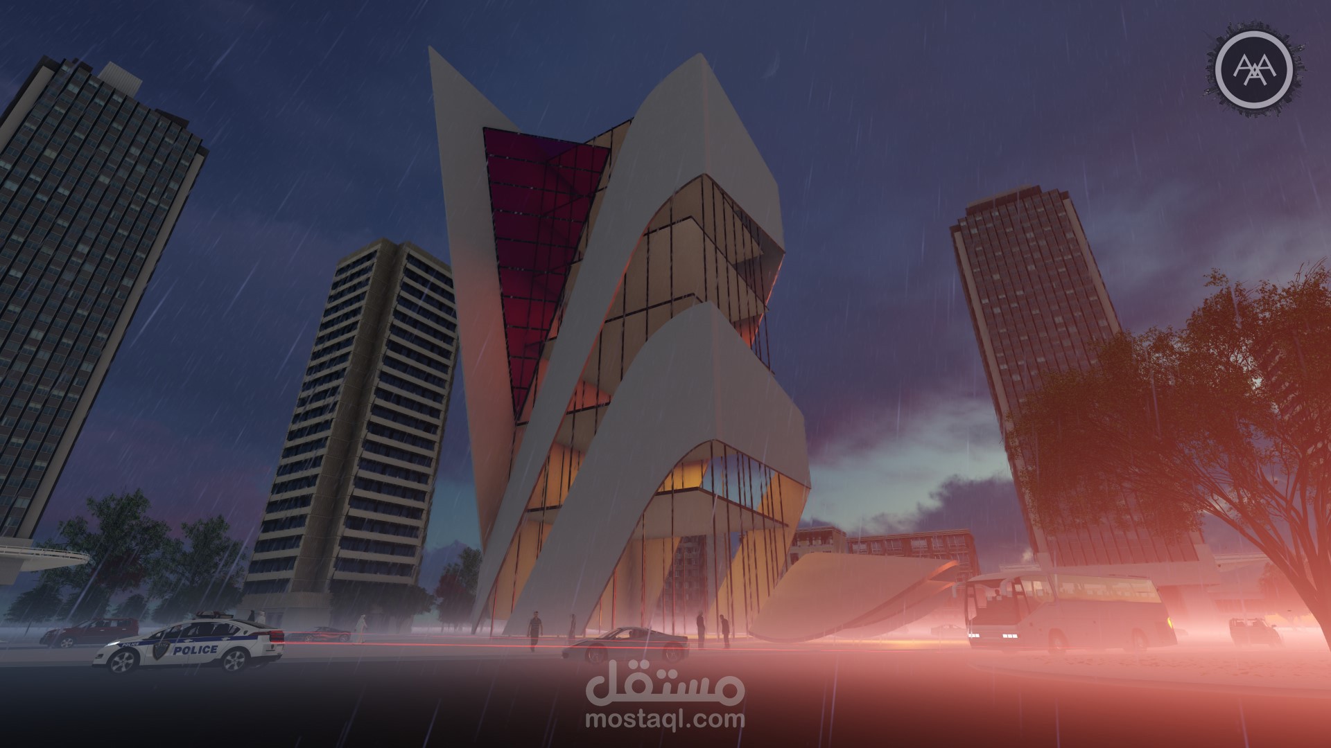 تصميم برج