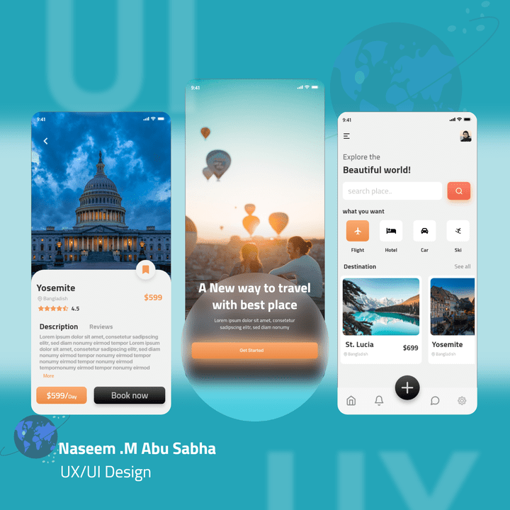 UX/UI design ios & Android