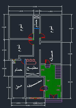 تصميم اراضى و مشاريع هندسية .