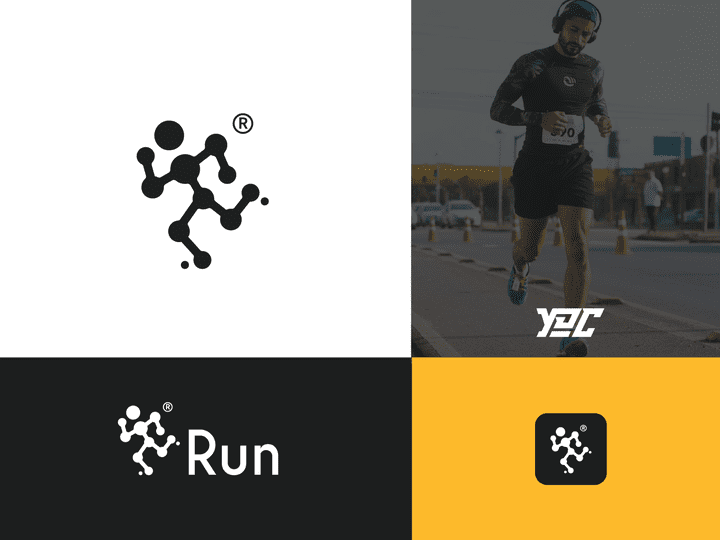 run logo