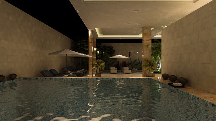 تصميم pool