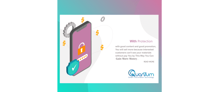 poster gain money with quantum