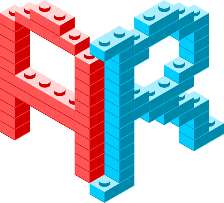 logo with lego