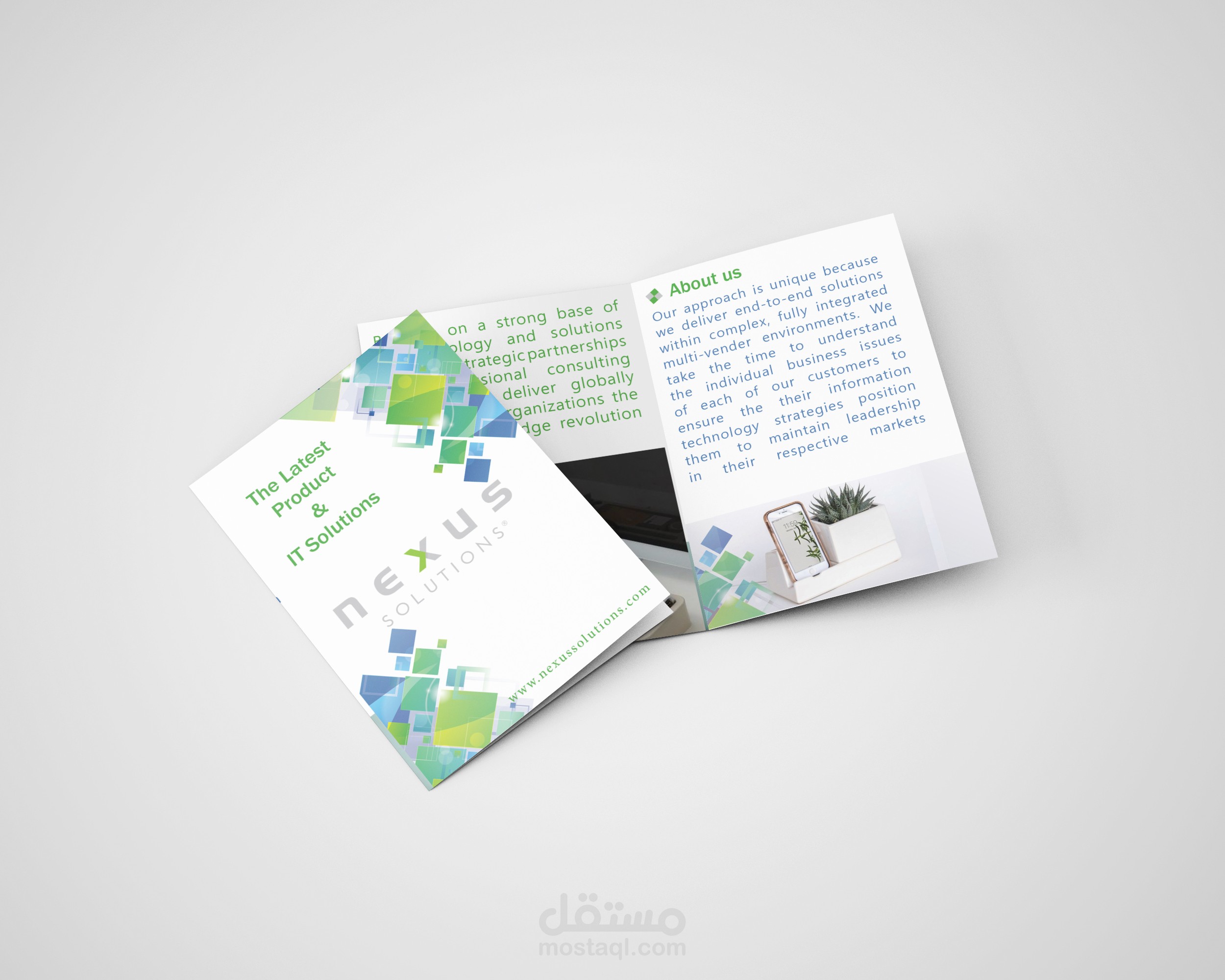 تصميم بروشور Brochure design