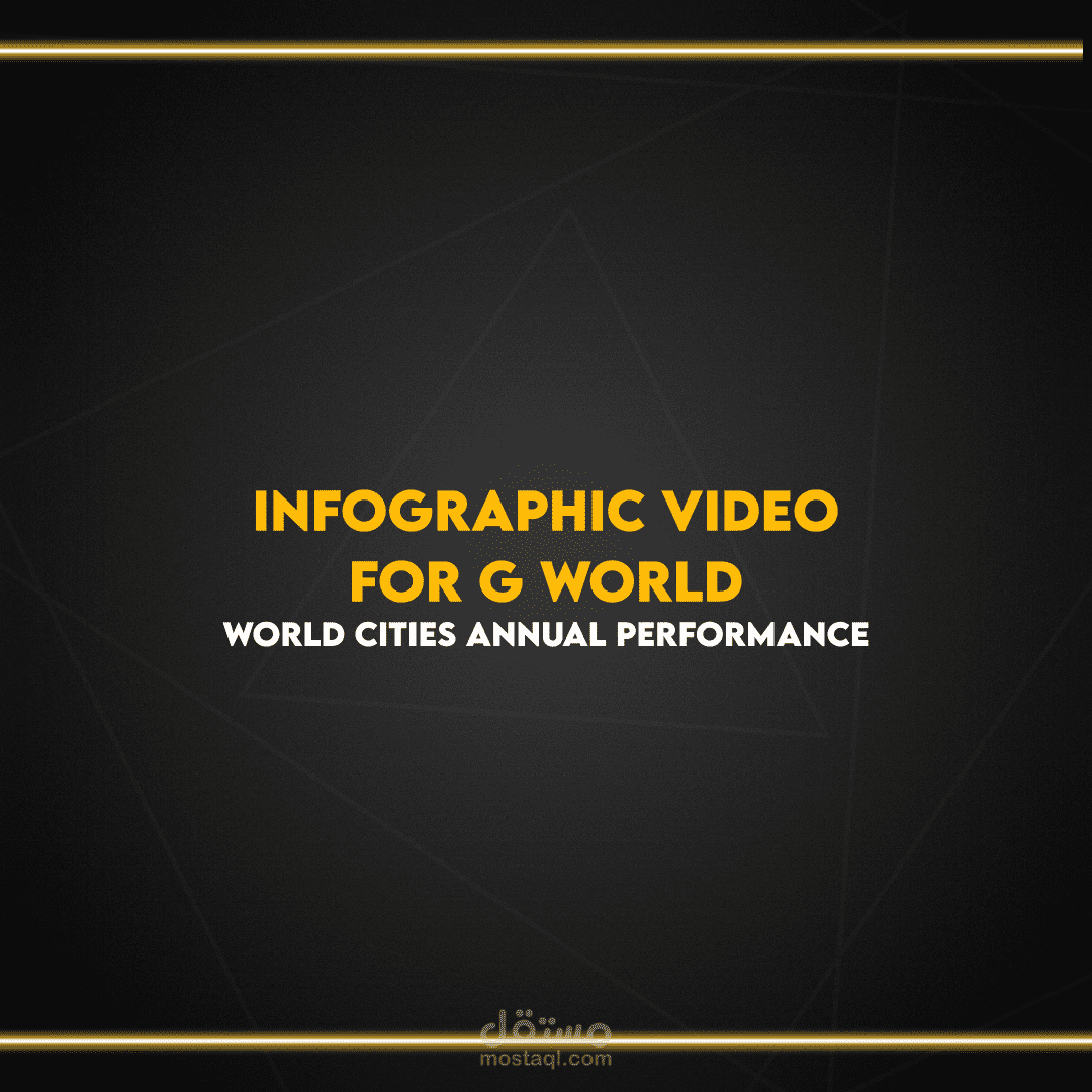 Infographics Video /Motion Graphics - Neon Style