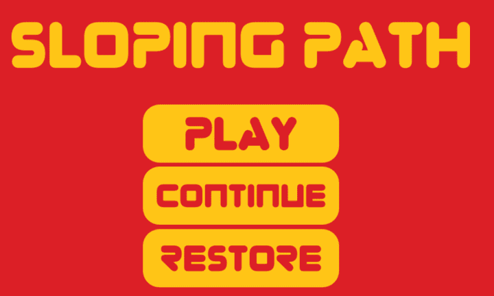 Sloping Path | Html5 game