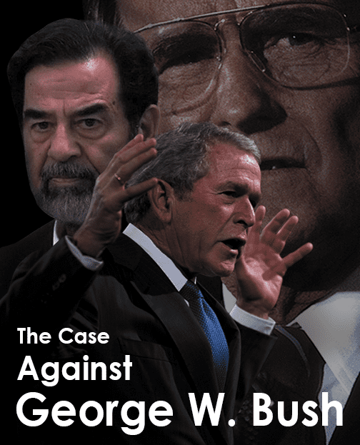 غلاف كتاب The Case Against George W. Bush