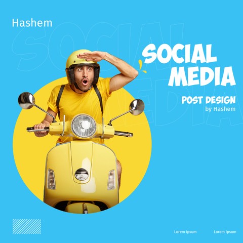 تصميم منشورات سوشيال ميديا