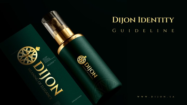 هوية بصرية لصالح شركة عطور )Dijon(