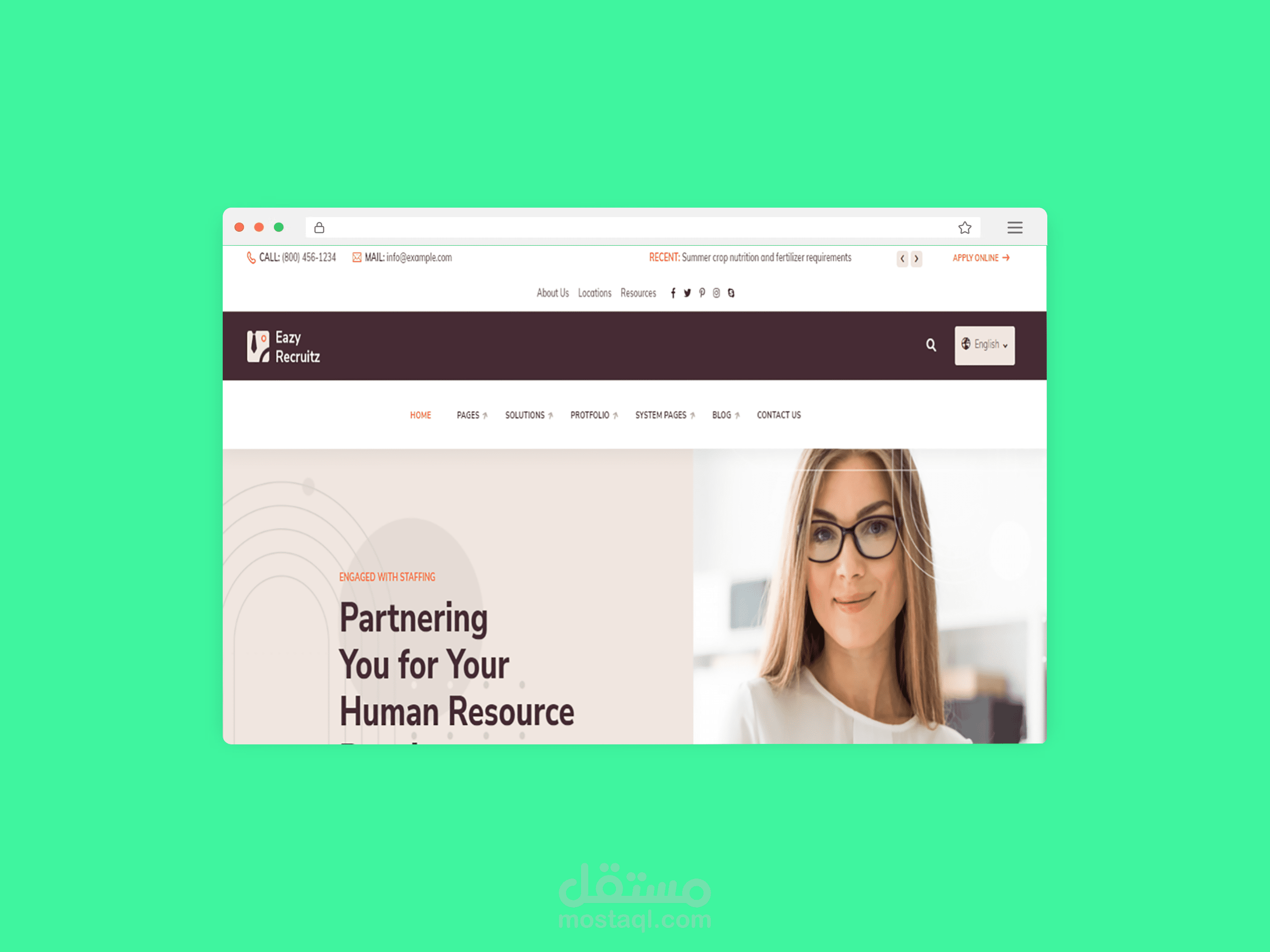 تحويل قالب HTML ساكِن إلى قالب ووردبريس متجاوب