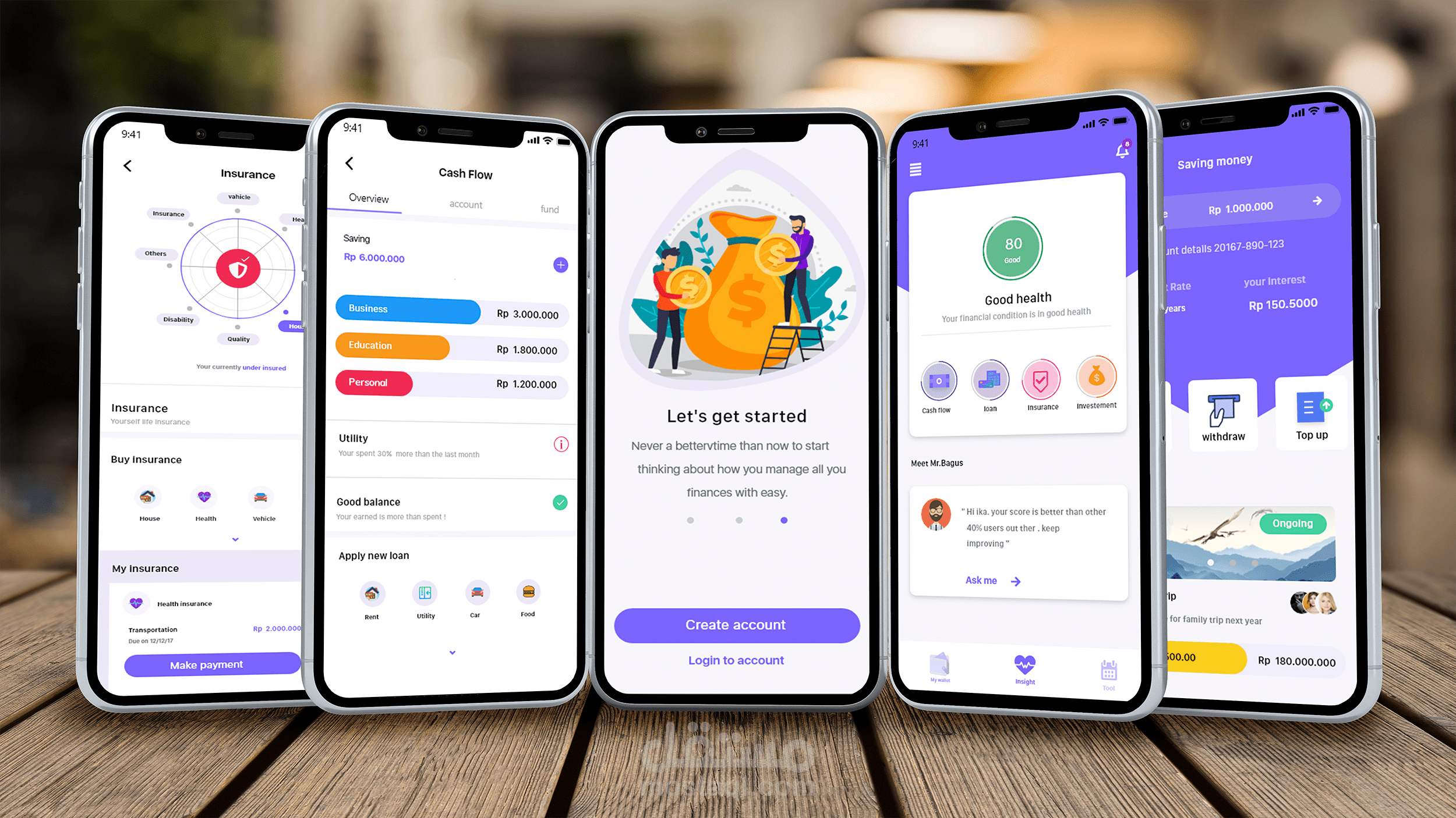 Manage your personal finance app