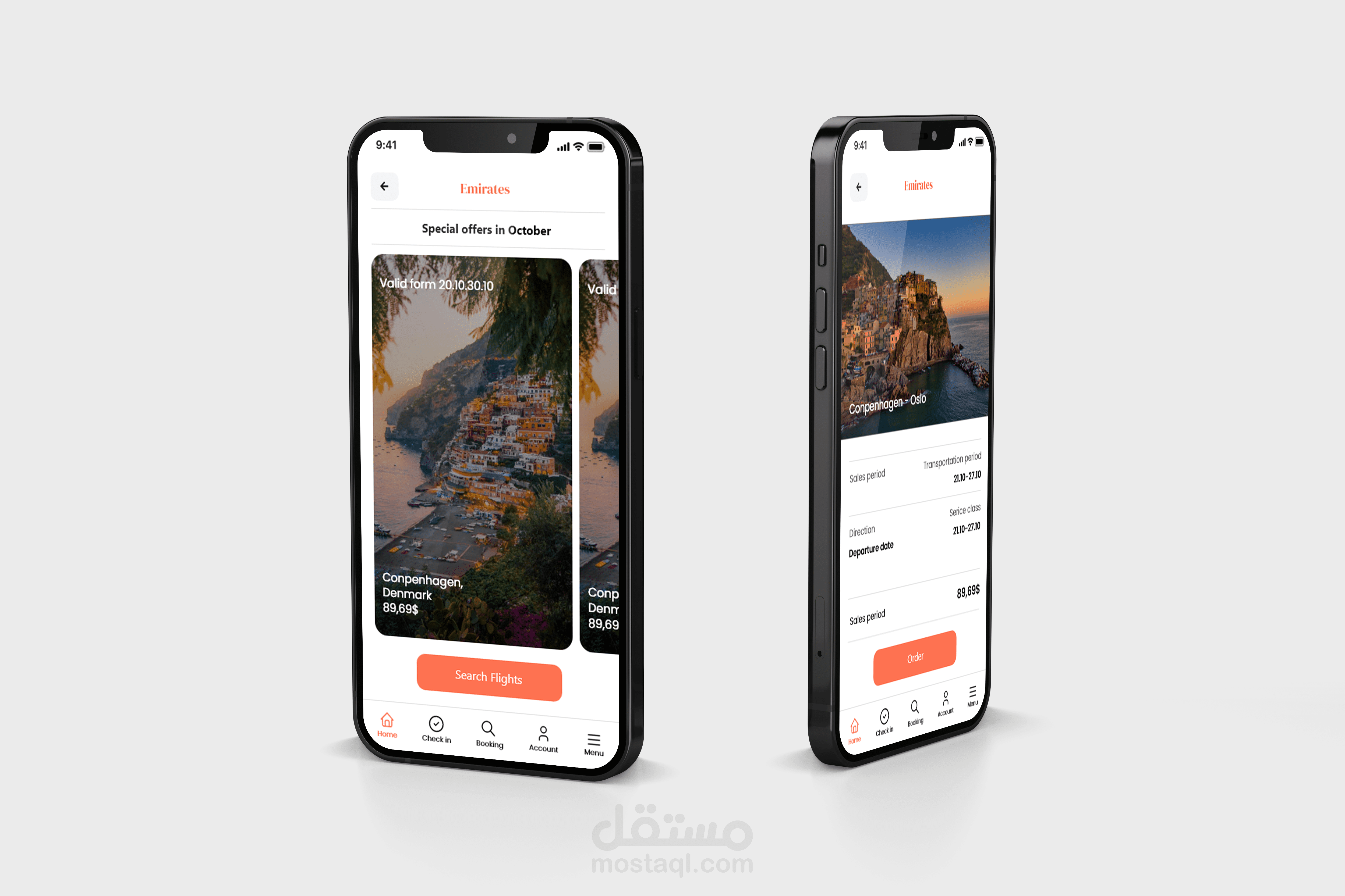 App for booking tickets