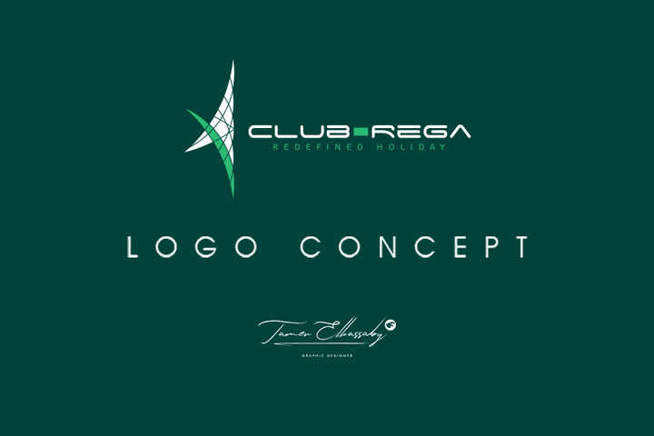 club rega logo design concept