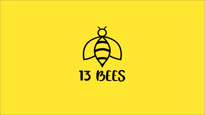 13 Bees Logo