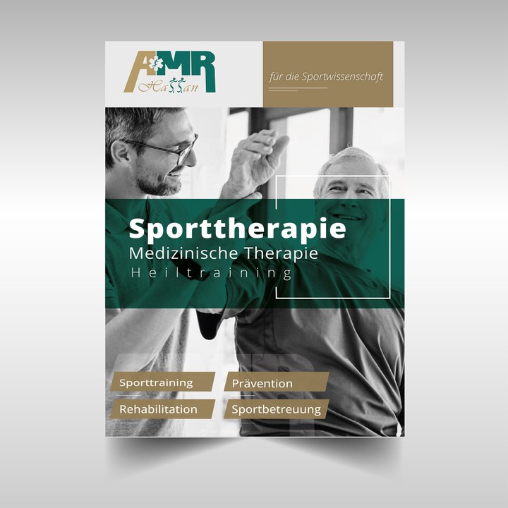 Brochure-Physical-therapy-logo | تصميم شعار وبرشور تعريفيى طبي