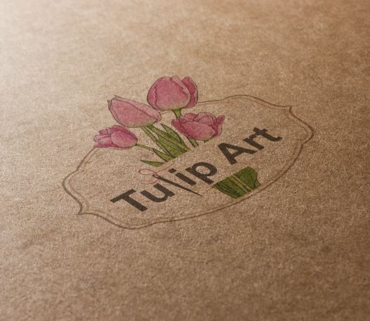 Tulip Art Logo Design
