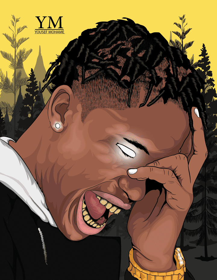 (New illustration (travis scott