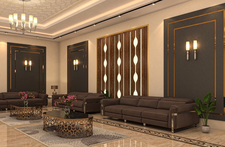 تصميم داخلي على برنامج 3D Max