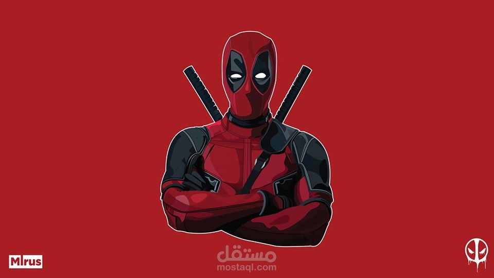 فكتور ارت لشخصية Deadpool