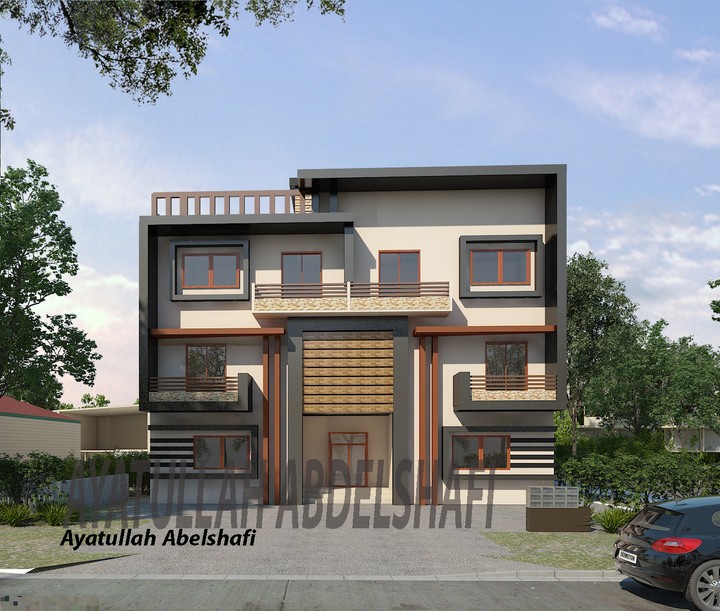 واجهه مودرن ELEVATION DESIGN