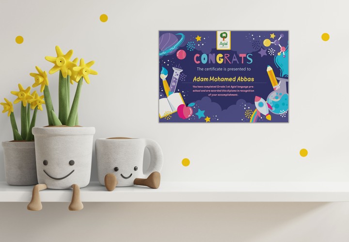 Kids certificates