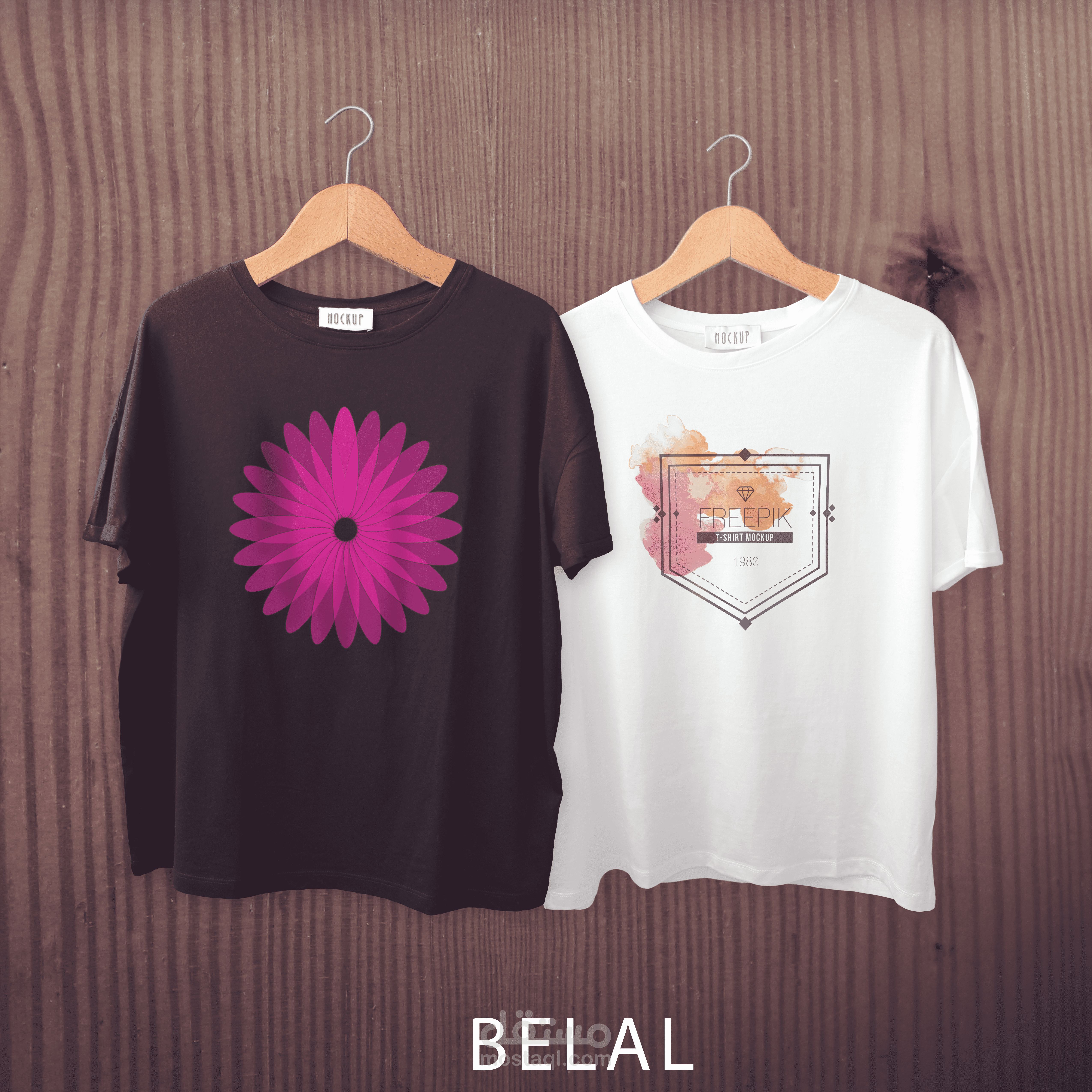 تصميم t - shirt  حريمي .