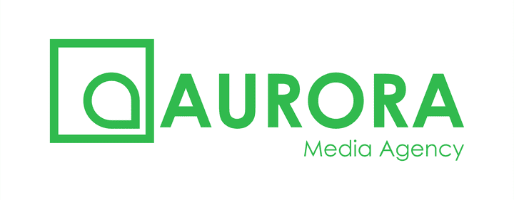 Aurora Media Agency Logo Design