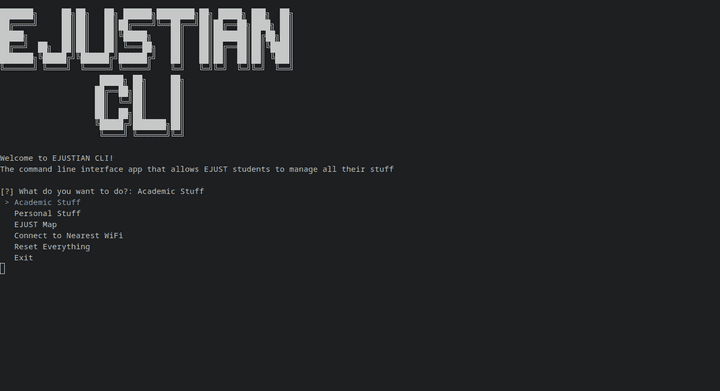 EJUSTIAN CLI App