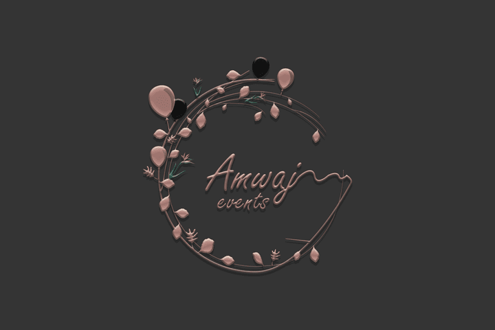 Logo Amwaj for events organizer