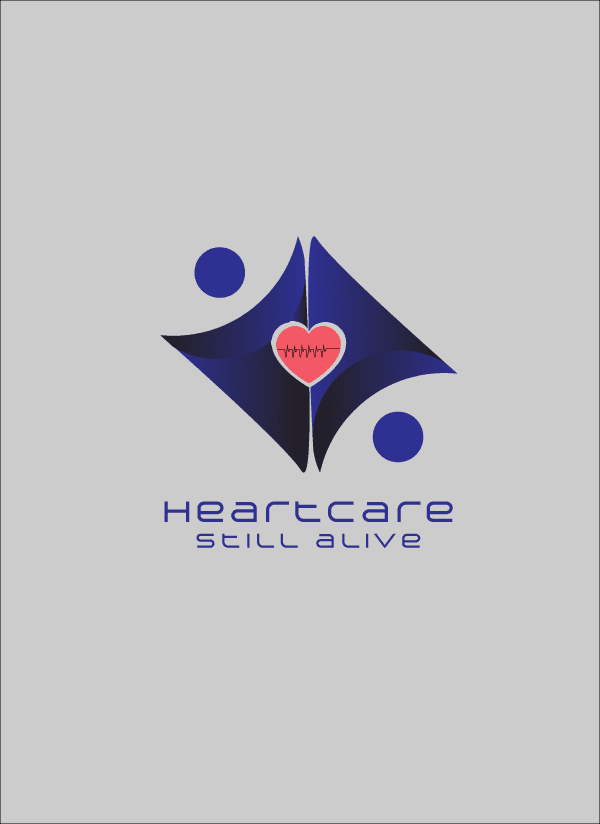شعار لمركز رعاية القلب heartcare 