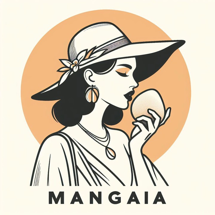 mangaia logo clothes female brand