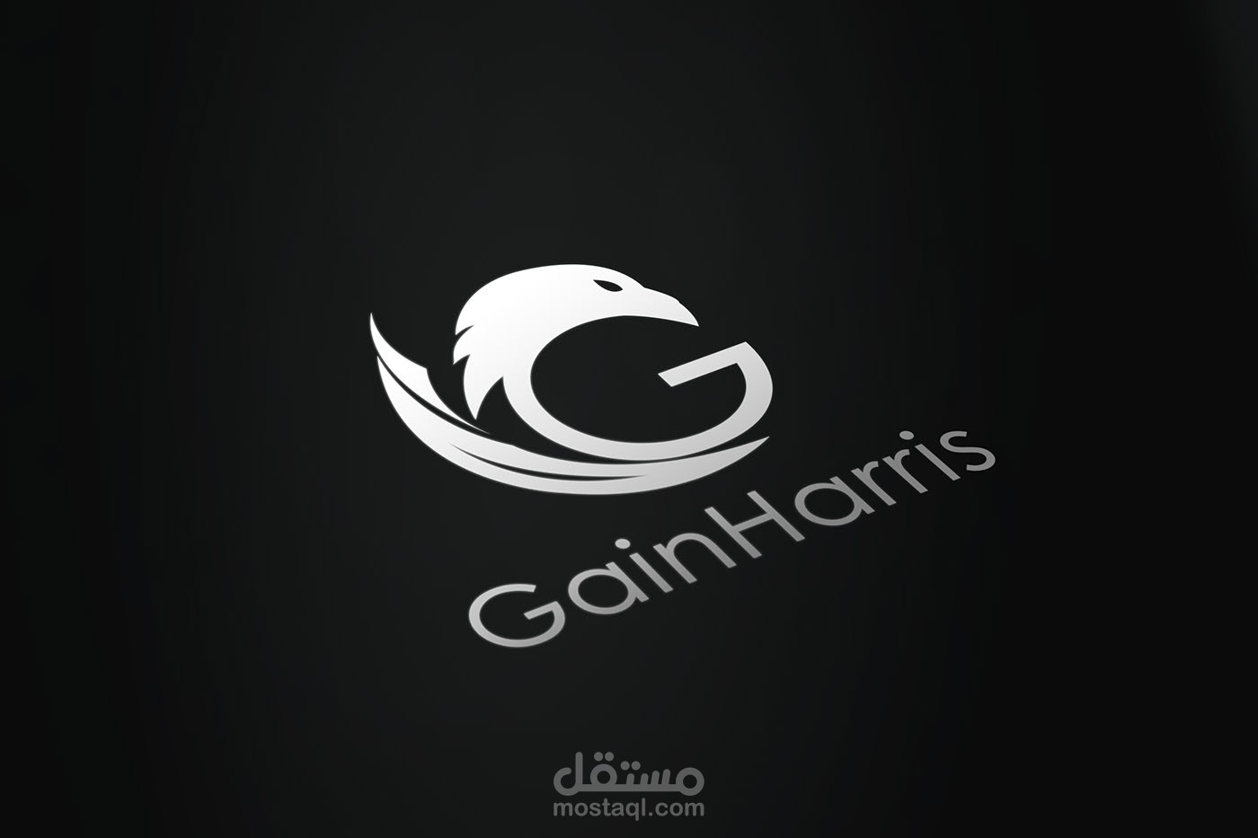 تصميم شعار Gain Harris