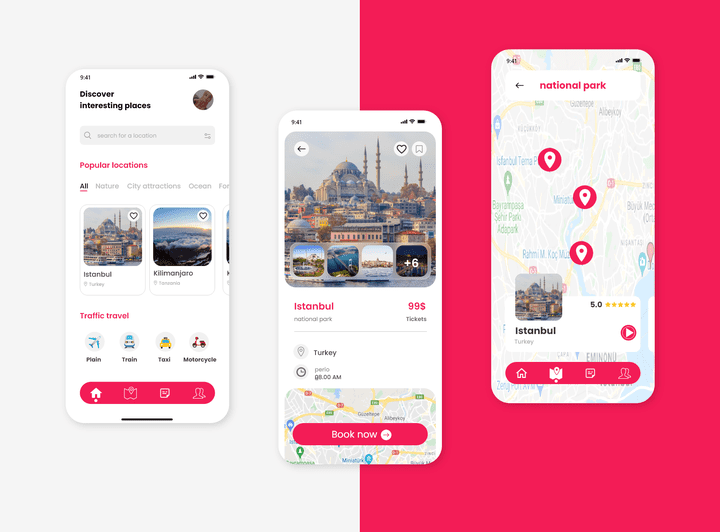 travel app