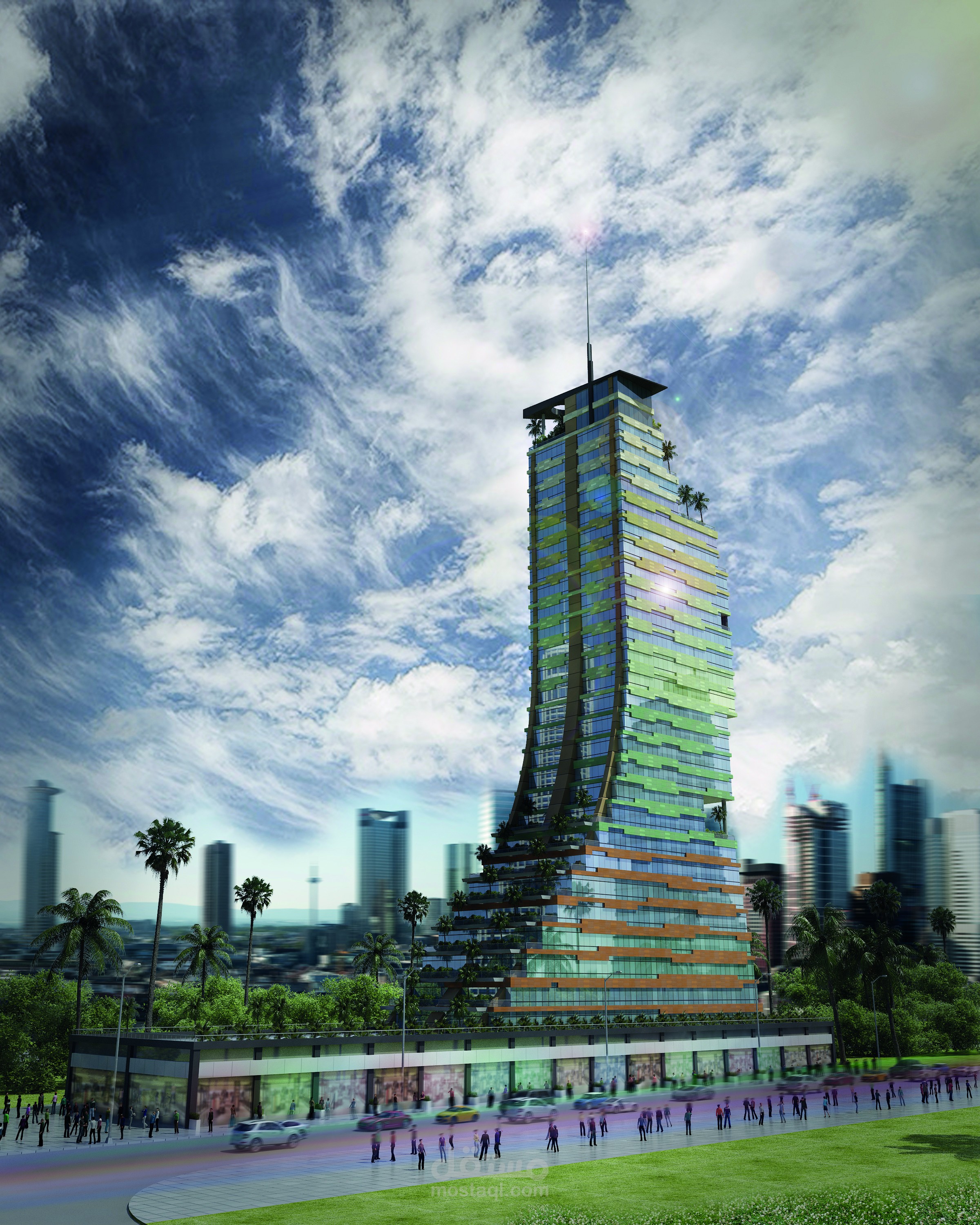 Tower concept in Istanbul