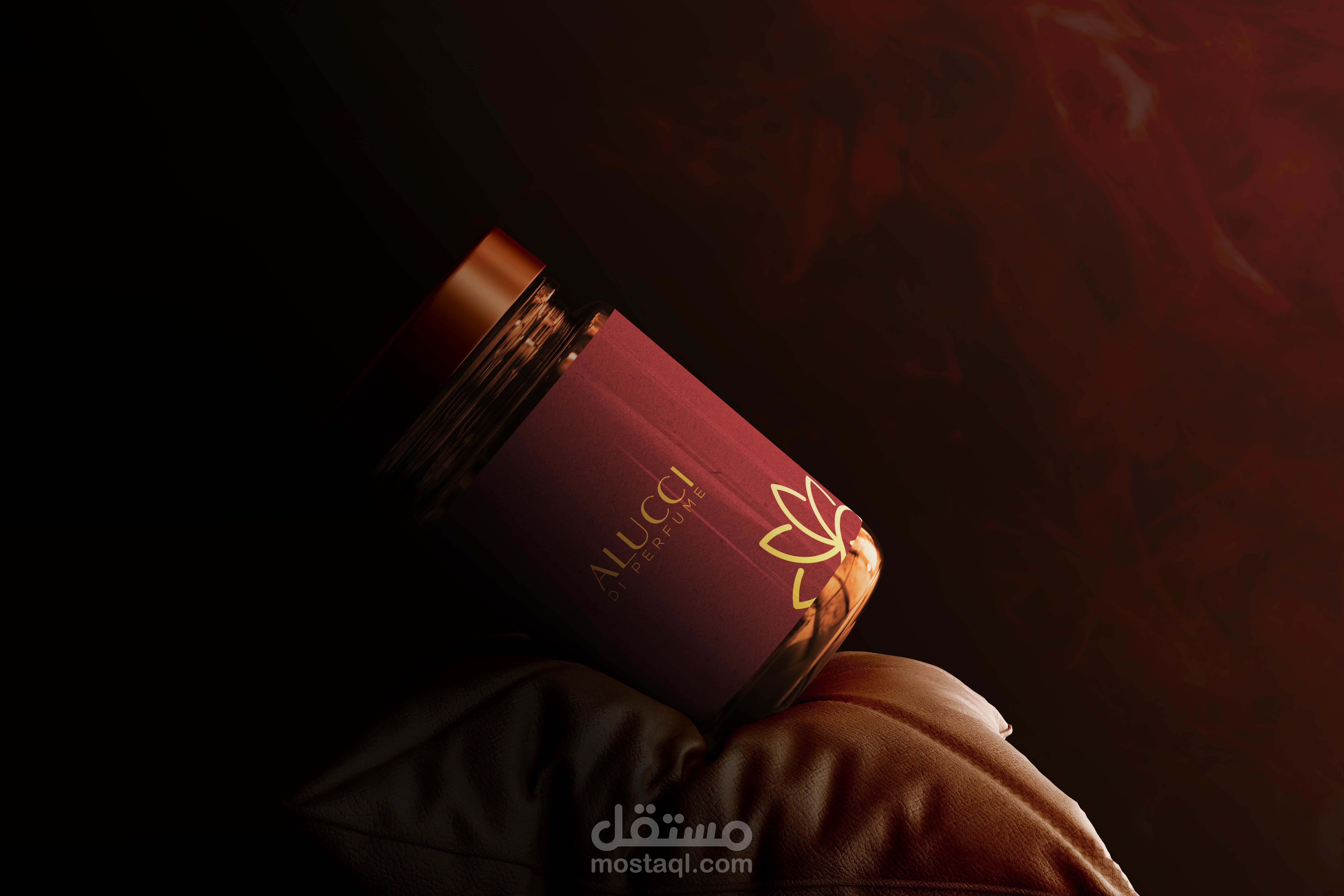 Alucci Di Perfumes Brand Identity  - تصميم الهوية البصرية الوتشي للعطور KSA